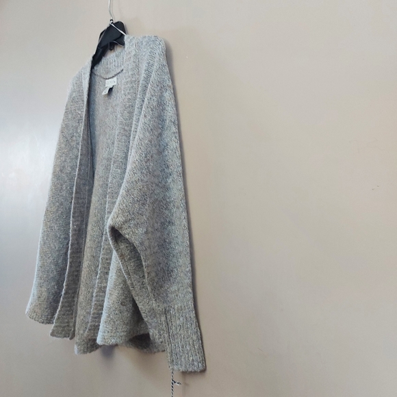 Ruby Moon Cotton Oversized Cocoon Cardigan Sweater Gray Size XS - Picture 3 of 10